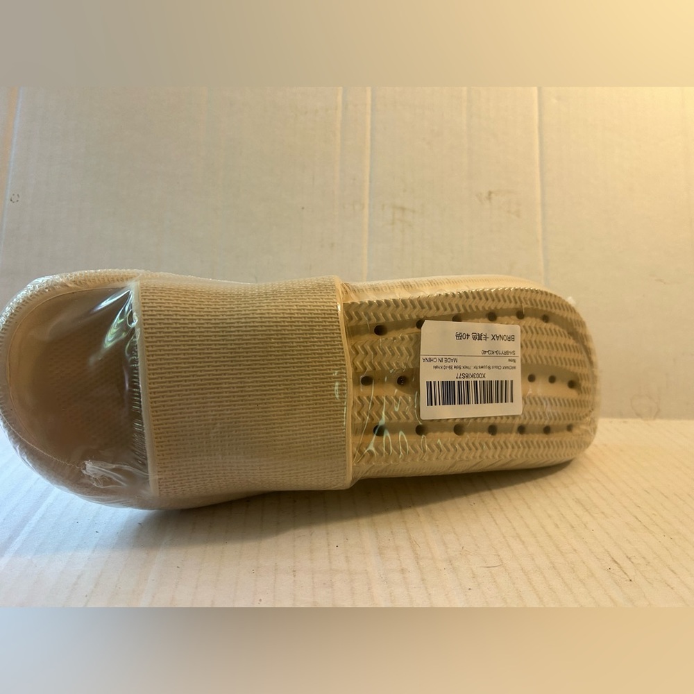 Comfortable Beige Women's Slip-On Shoes
